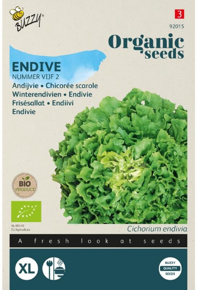 Buzzy Organic Andijvie Nr. 5 BIO - 2 g Biologisch Zaad