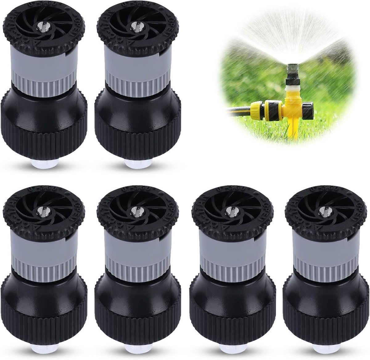 Gazon Sproeiers - Automatische Besproeiing - Tuin Onderhoud - 360 Graden Rotatie - G1/2 Schroefdraad