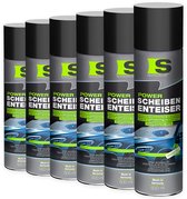 Spraytive 6x 500ml power ruitenontdooier - ontdooispray voor autoruiten & sloten, secondensnel tot -20°C, materiaalvriendelijk
