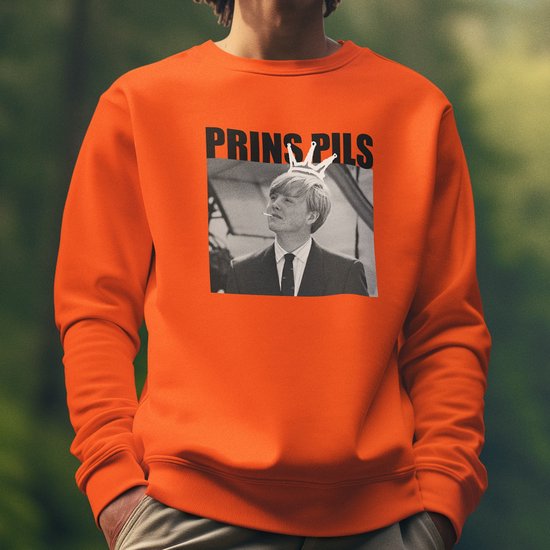 Oranje Koningsdag Trui Prins Pils Foto 3XL