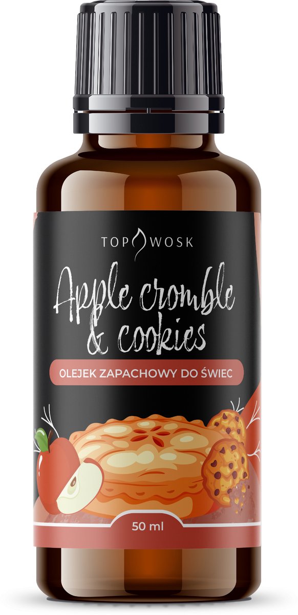 Generic Classic - Geurolie - Zoete appelgeur - Warme kruidige tonen - Voor kaarsen - 50 ml