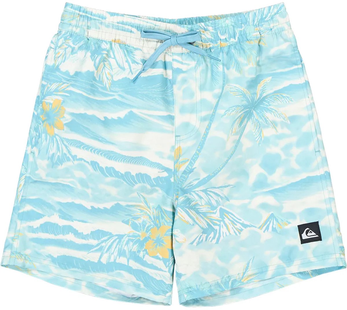 Quiksilver Everyday Printed Volley 14´´ Zwembroek 8 Years Jongen Aqua Sundown