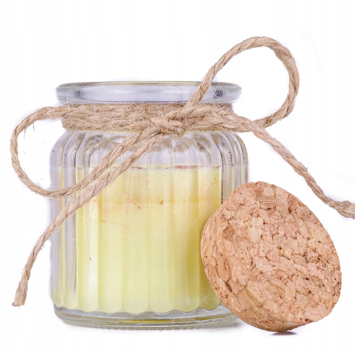 Aromaholik - Geurkaars - Vanille - Sojawas - 20 uur brandtijd