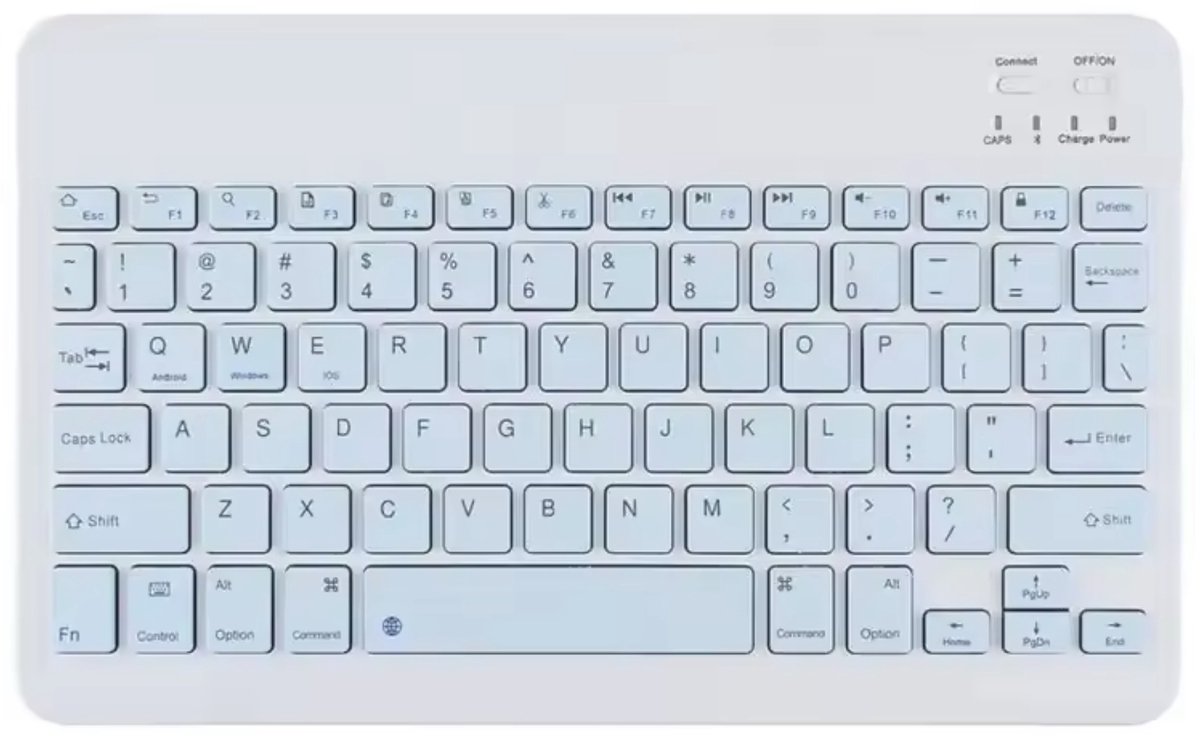 EtuiTab - Bluetooth Draadloos Toetsenbord - Universeel - Mobiel en Compact