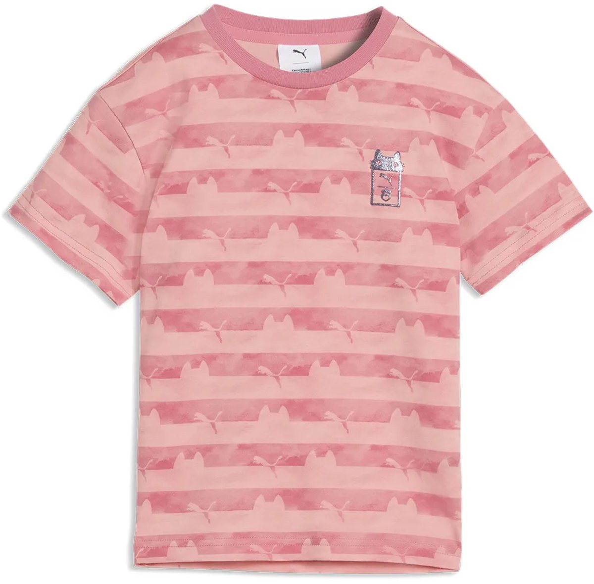 Puma X Gabby´s Dollhouse Relaxed Fit T-shirt Met Korte Mouwen 4-5 Years Meisje Roze