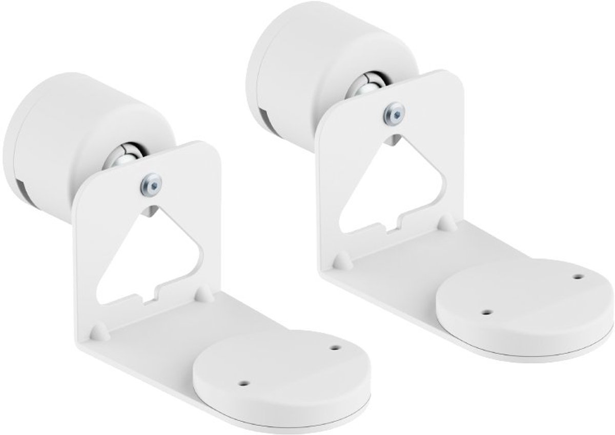 My Wall HS47WL Luidspreker-wandbeugel Draaibaar Wit 2 stuk(s)