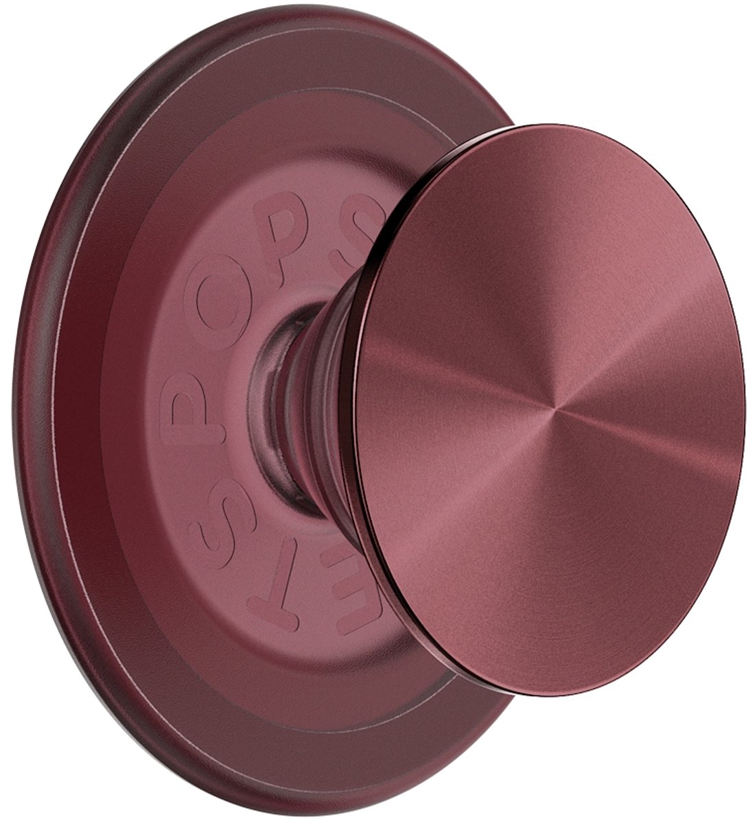 PopSockets, Magnetische houder voor MagSafe met standaard en selfie-functie, Rood