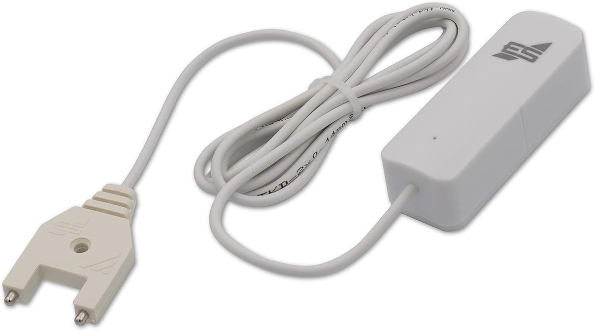 Slimme watermelder - Draadloze detector - Lekkage detectie - App meldingen - 15m kabel - Wit