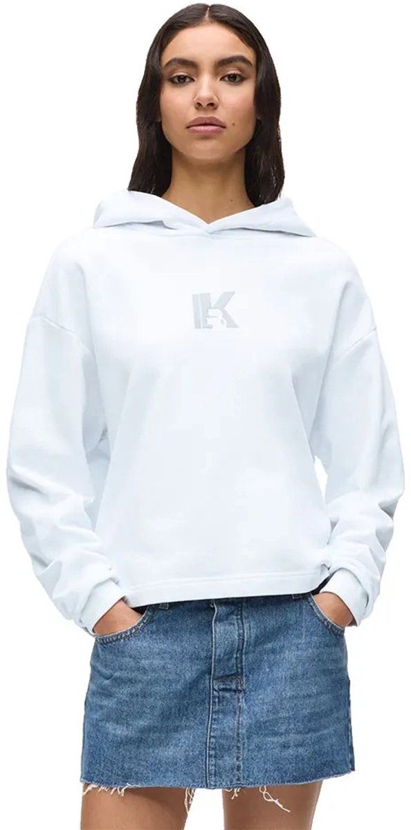 Karl Lagerfeld Jeans B2w20037 Hoodie Wit L Vrouw