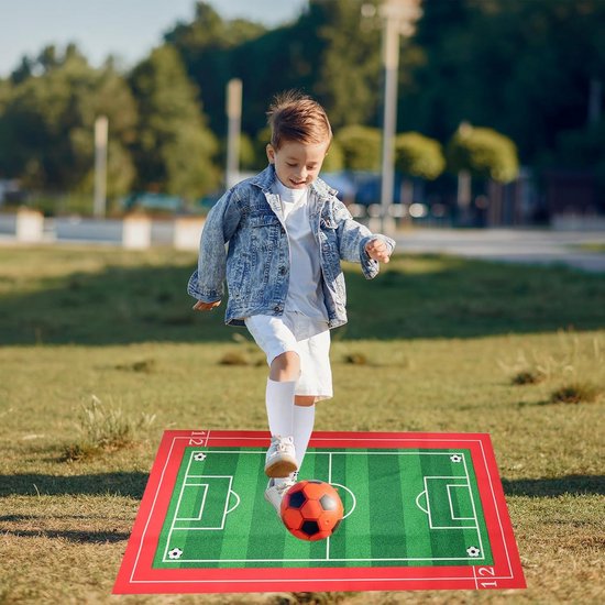 Voetbal Trainingsmat Antislip Schokdempend voor Balbeheersing van Merkloos — afbeelding 3