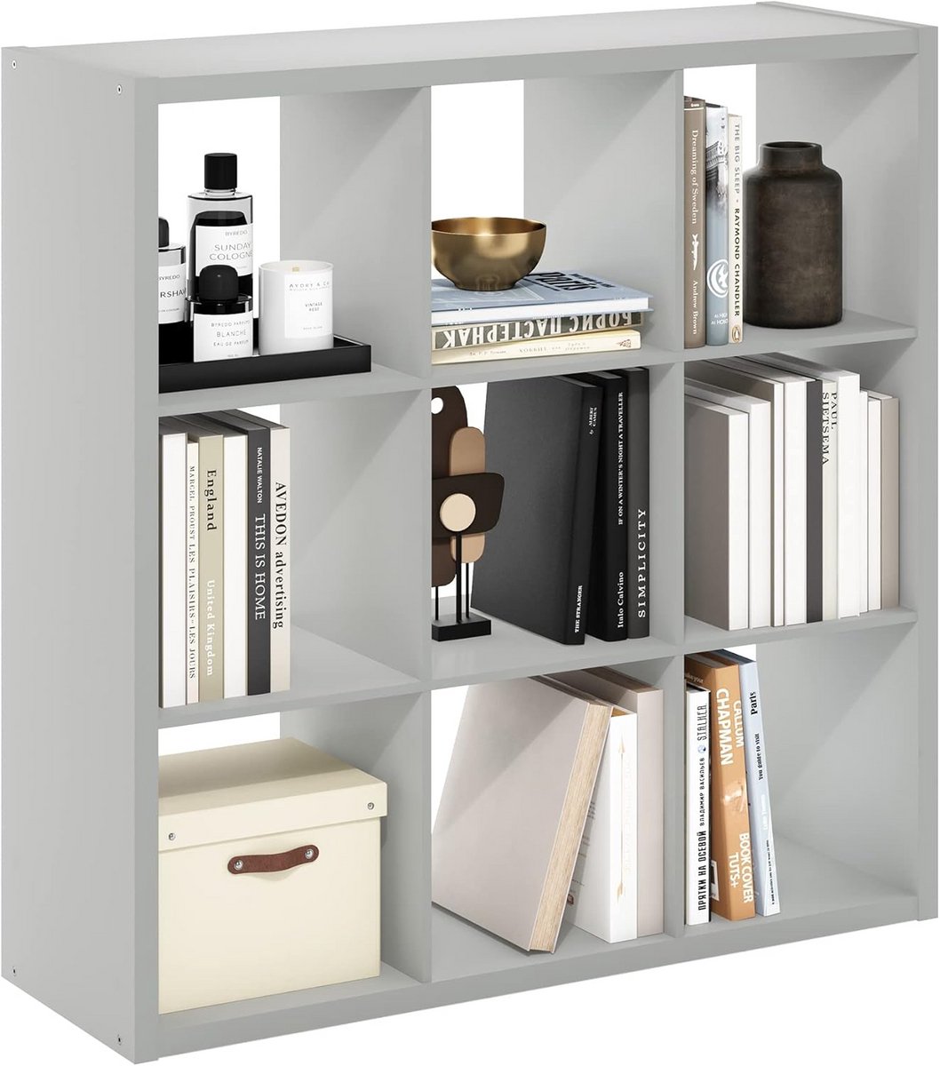 Open Opbergrek met 9 Kubussen Decoratief en Modulair