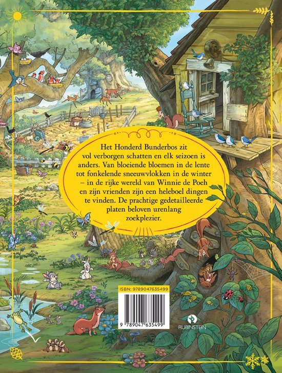 Winnie de Poeh: 100 dingen uit het Honderd Bunderbos. Een zoekboek.