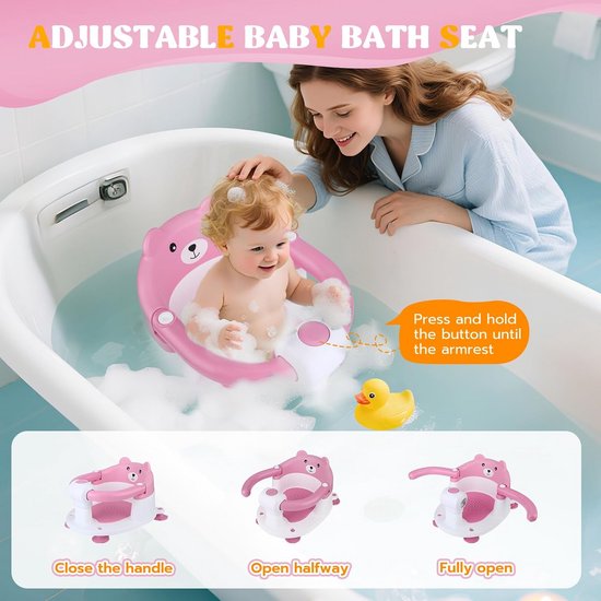 Veilig en comfortabel badzitje voor baby's — afbeelding 3