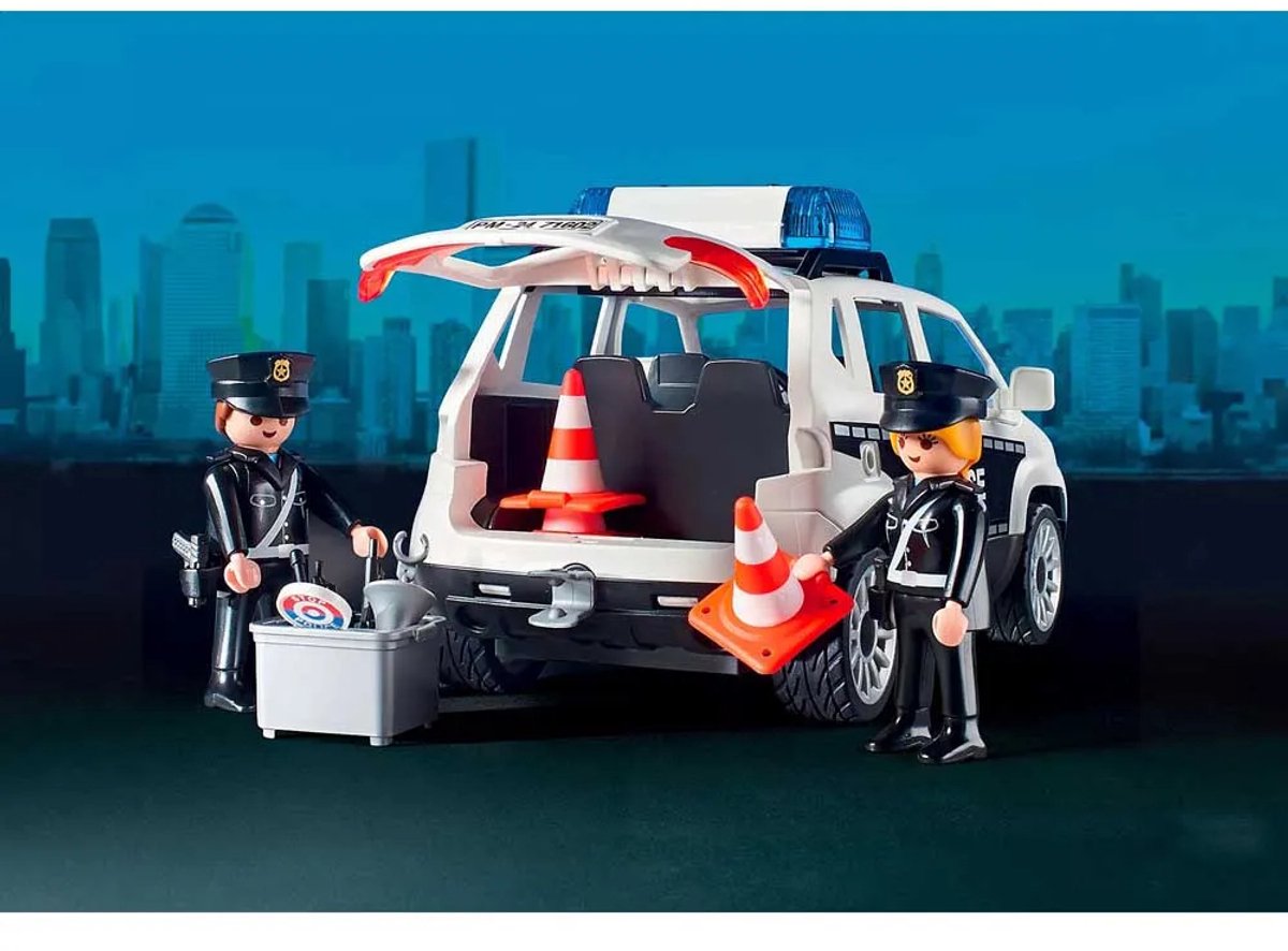 PLAYMOBIL Action Heroes 50YR Politiepost met voertuigen - 71602 — afbeelding 14