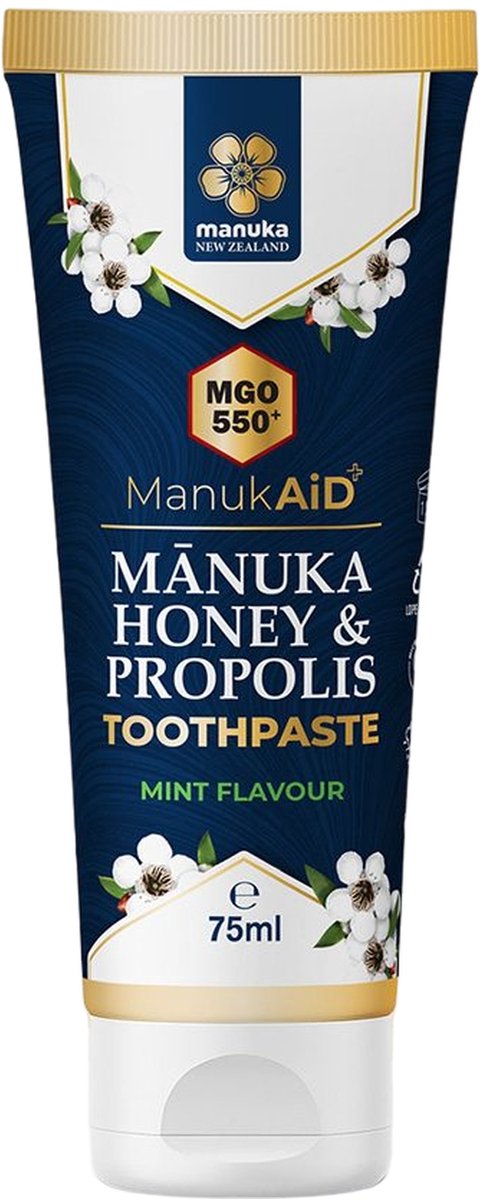 Manuka New Zealand Tandpasta met manuka honing MGO550+ 75 ml