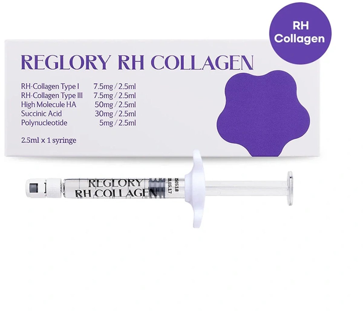 Reglory RH Collageen / Huidversterker met RH Collageen Type I en Type III 2.5 ml