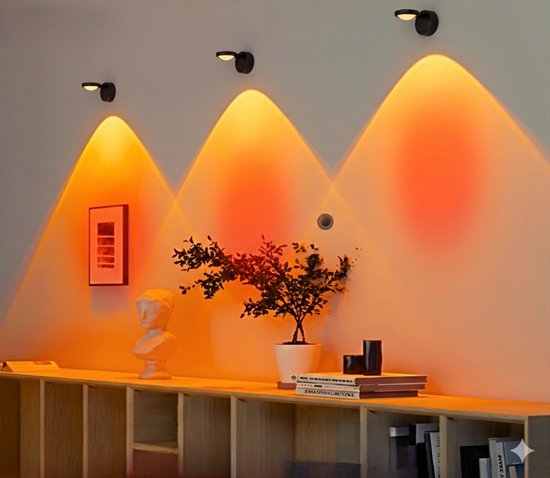 Design oranje wandlamp - Verlichting Trends