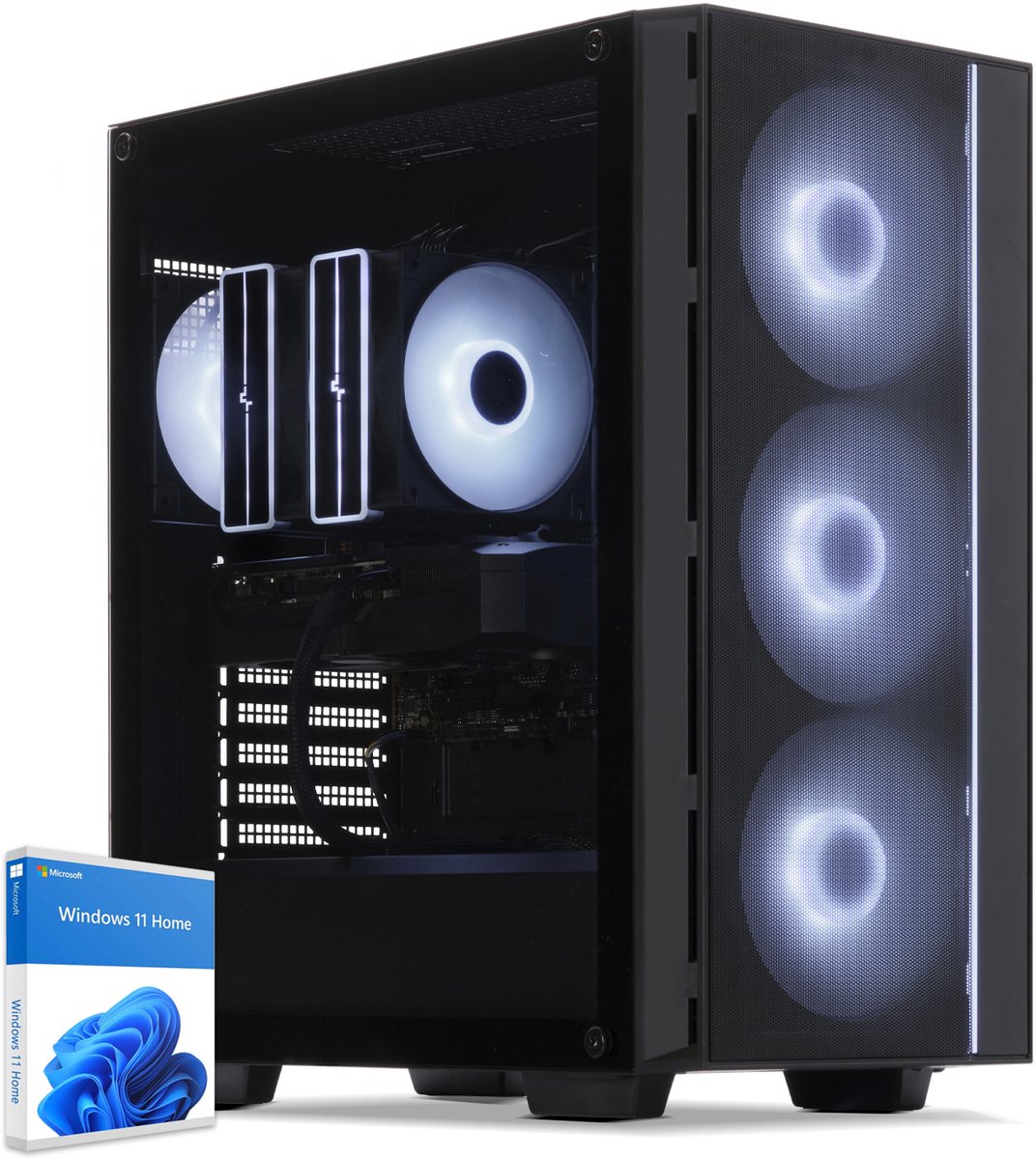 Sedatech Advanced Gaming PC ATX • Intel i9-12900KF 16x 3.2GHz • Geforce RTX4060 • 32Gb RAM • 1Tb SSD M.2 • WiFi • Bluetooth, USB C • Windows 11 • Desktop computer