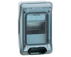 Legrand - Kast opbouw 1R 8M td met klemblok IP65 - 601958