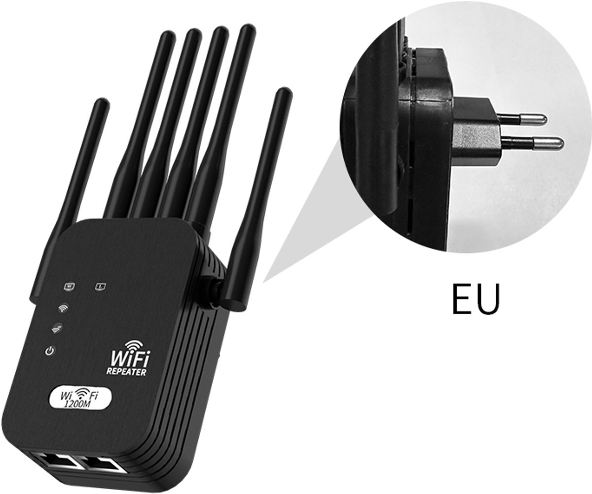 Nademoli 5G WiFi Signaalversterker 1200M met 6 Antennes - afbeelding 3