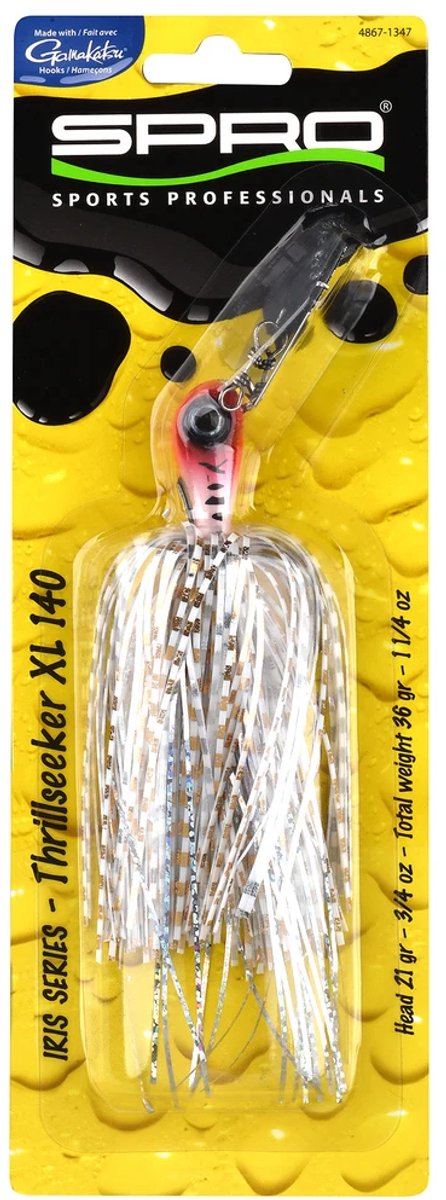 Spro Iris Thrillseeker Xl Chatterbait 7/0 21gr Redhead Tiger — afbeelding 2