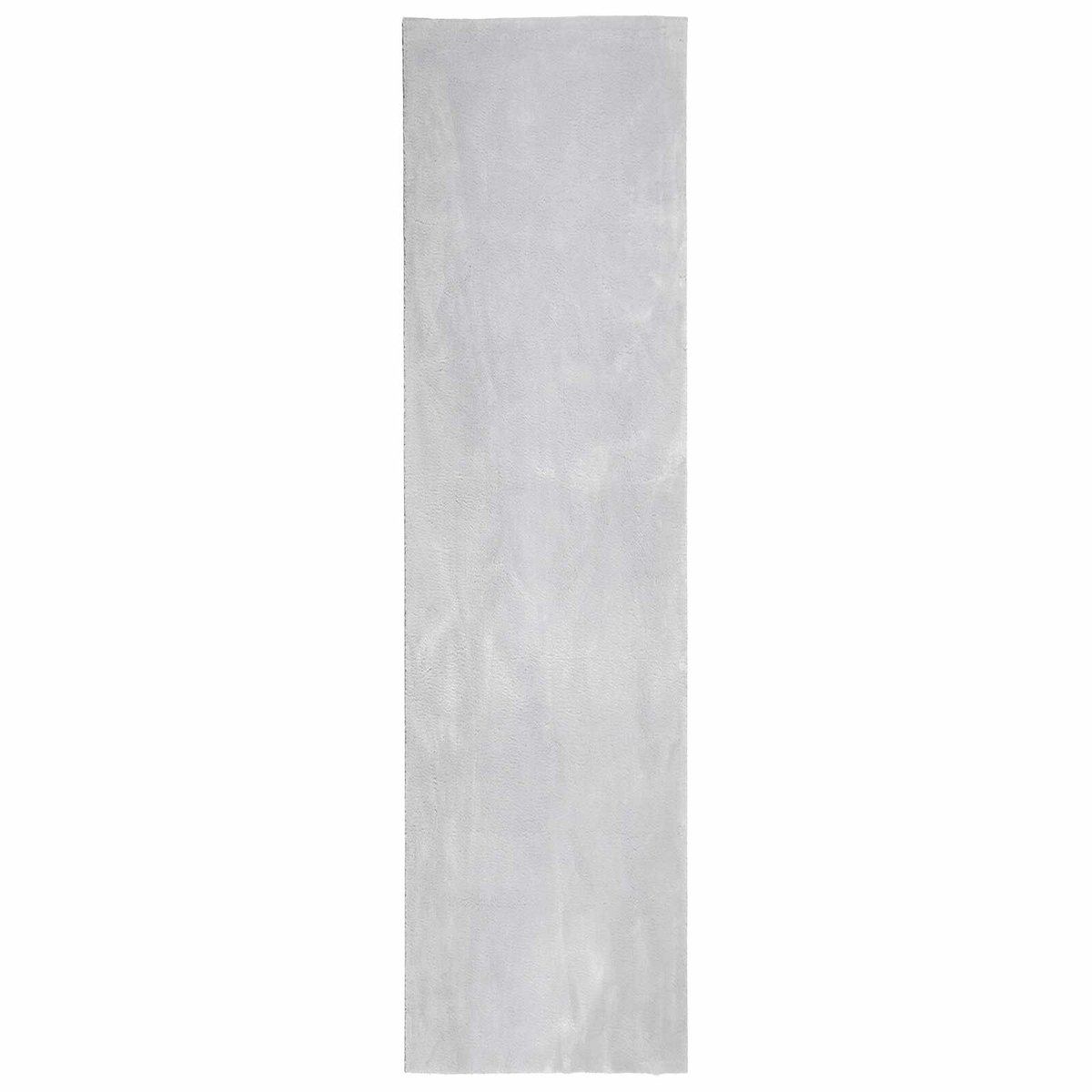 vidaXL Middelpolig - zacht - en - wasbaar - tapijt - HUARTE - Grijs - 80 - x - 300 - cm
