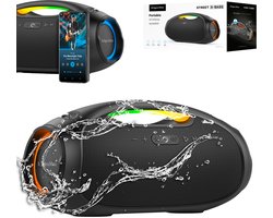 Krüger&Matz Street X-BASS - Draagbare Bluetooth Speaker - Waterbestendig - 60W Vermogen
