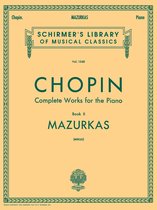 Chopin Mazurkas, Complete Works for the Piano, Book II. Bladmuziek met decoratieve rand.