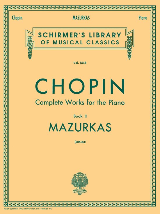 Mazurkas - cover