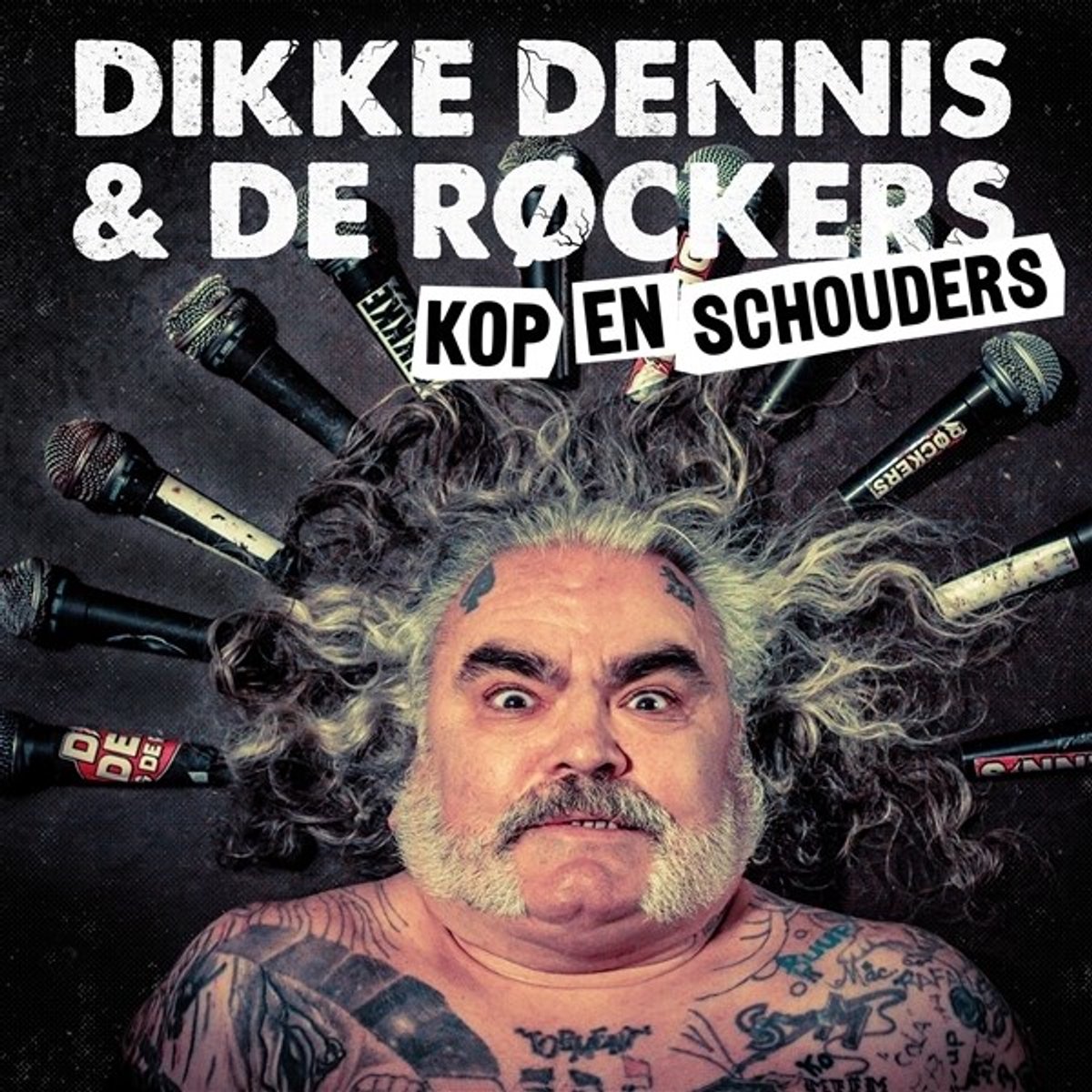 Dikke Dennis & De Rockers - Kop En Schouders (LP)