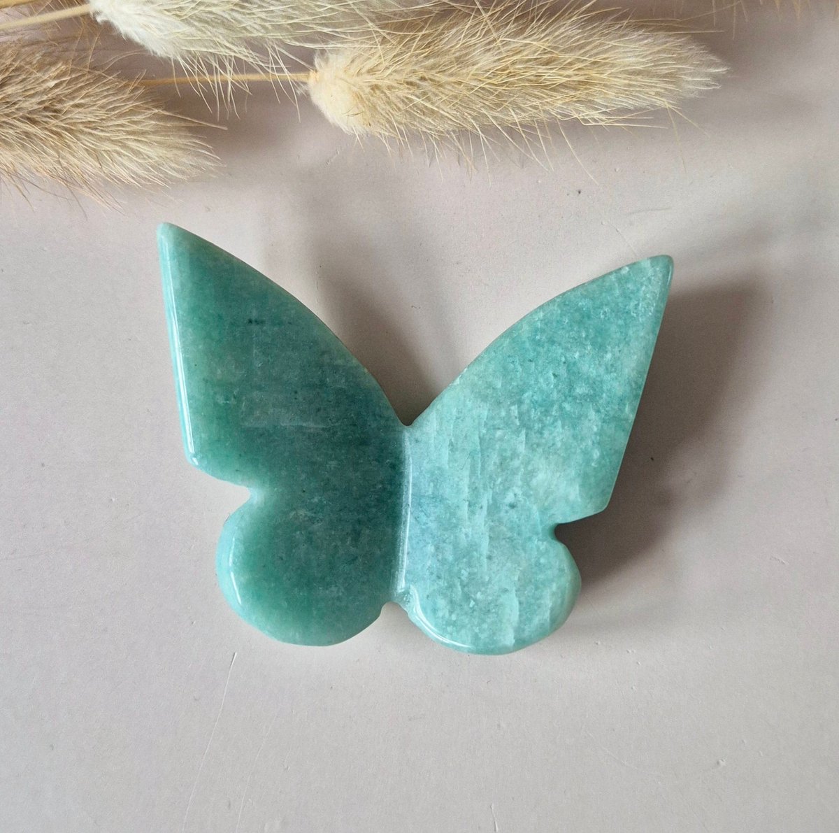Edelsteen Vlinder 6x5 cm – Amazoniet