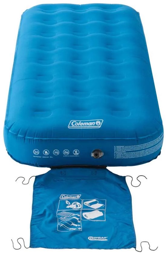 Coleman Extra Durable Single Luchtbed - 1-Persoons - 198 x 82 x 22 cm van Coleman — afbeelding 3
