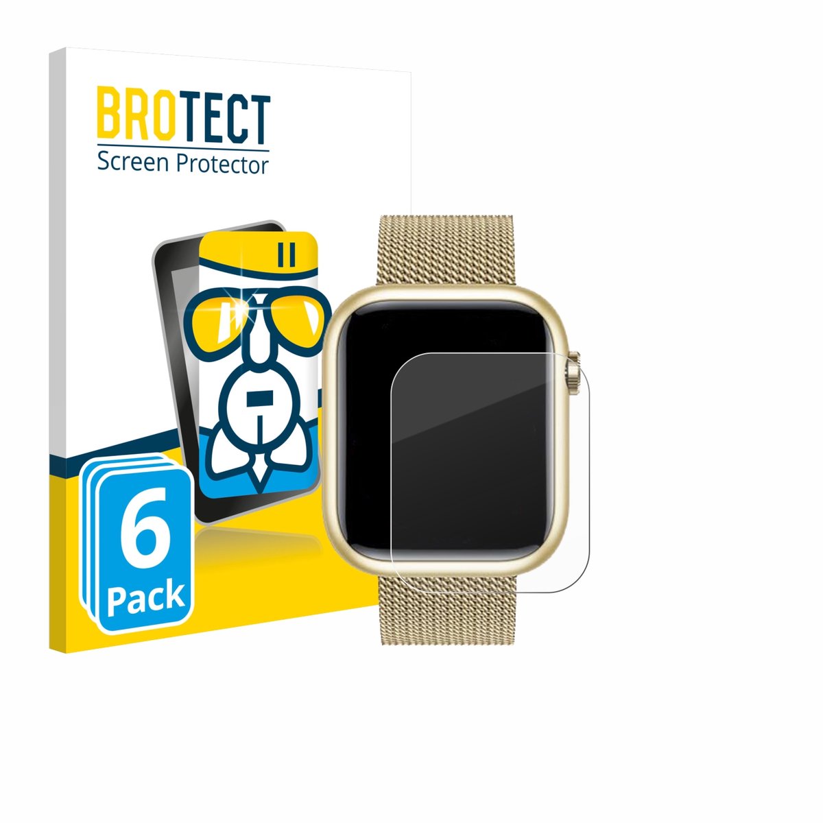 Screenprotector 6 Stuks voor Taopon G104 1.83" Beschermglas transparant
