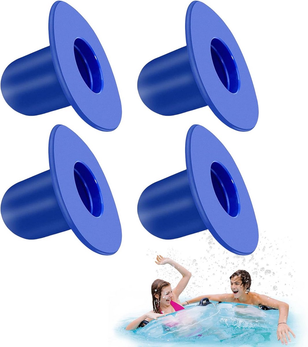 4 Stuks Zwembadfilters Stoppen voor Intex en Bestway Zwembaden 4 Stuks Zwembadfilters Stoppen voor Intex en Bestway Zwembaden
