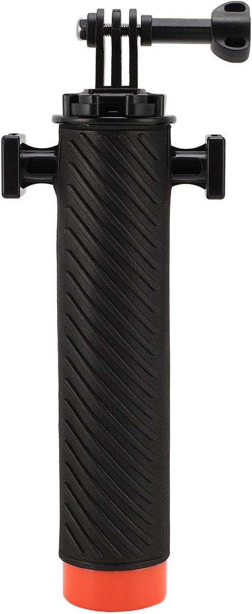 Zwevende Handgreep Waterdicht voor Actiecamera's met Dubbele Cold Shoe & Anti-Slip Grip