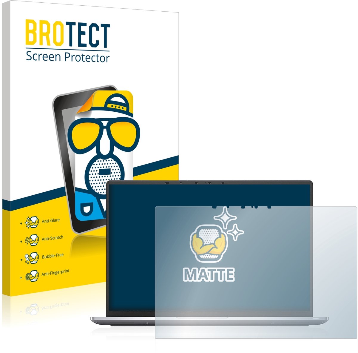 BROTECT - Screenprotector voor Dell Latitude 9420 2-in-1 2021 - Folie Beschermfolie matte