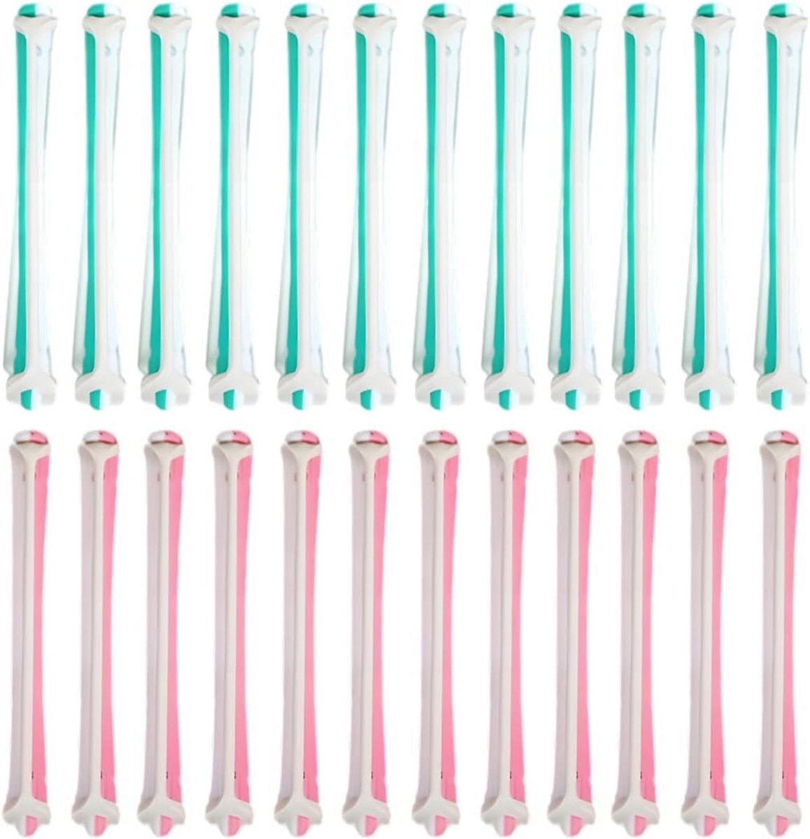 24 Stuks Kleine Krulspelden voor Permanent en Styling - Geschikt voor Kort en Lang Haar