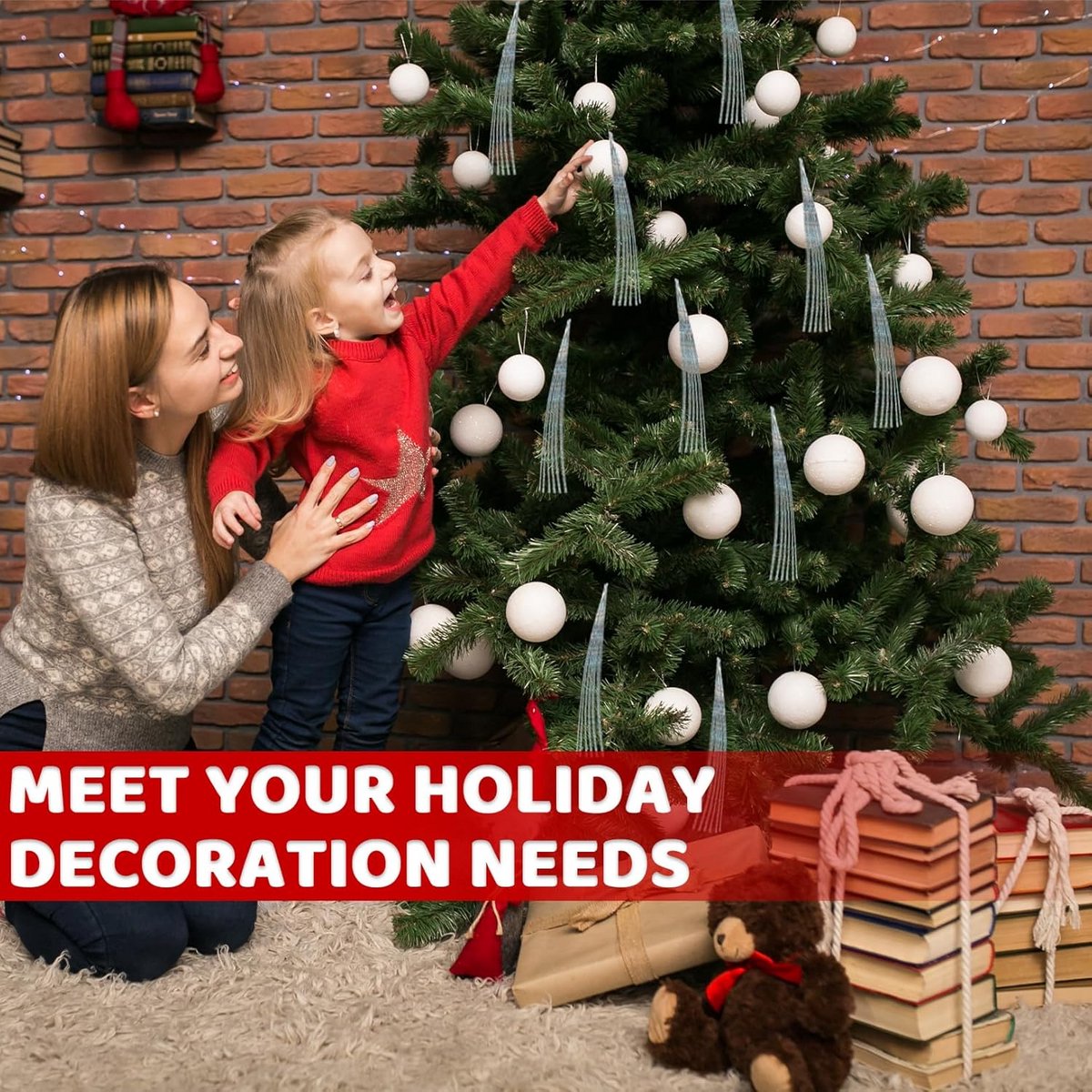 Glitter Lametta Gordijn voor Kerstboom Versiering Zilver – Sprankelende Feestdecoratie – foto 5
