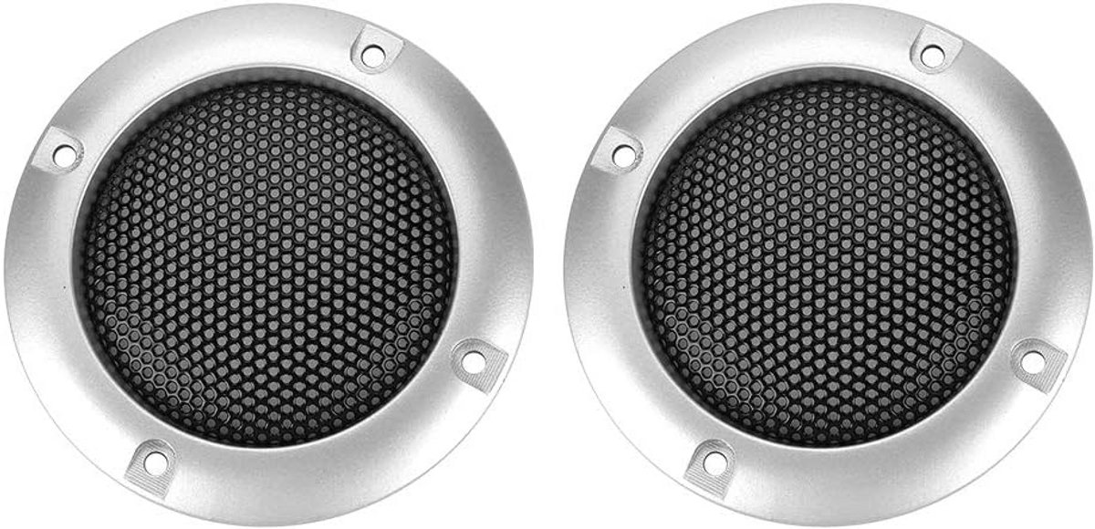 2x Speaker Grille Set - Decoratieve en Beschermende Afdekking voor 2 Inch Luidsprekers