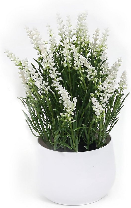 Realistische Kunstlavendel Plant 23 cm voor Binnen en Buiten
