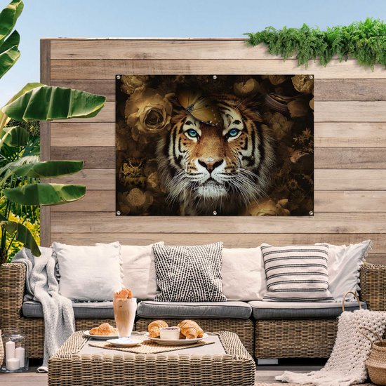 Affiche de jardin Tigre