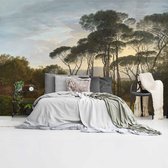 Paysage Italien Ancien Maître - Hendrik Voogd - Villa Borghèse - Rome - Papier peint photo Polaire 384 x 260 cm