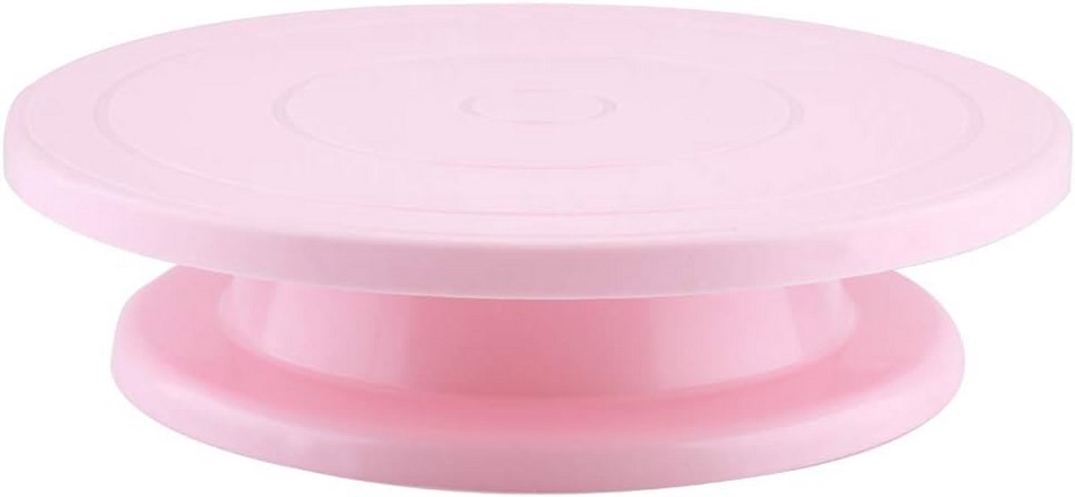 Draaibare Taartplateau voor Decoratie - 11 Inch Antislip Taartdecoratieset
