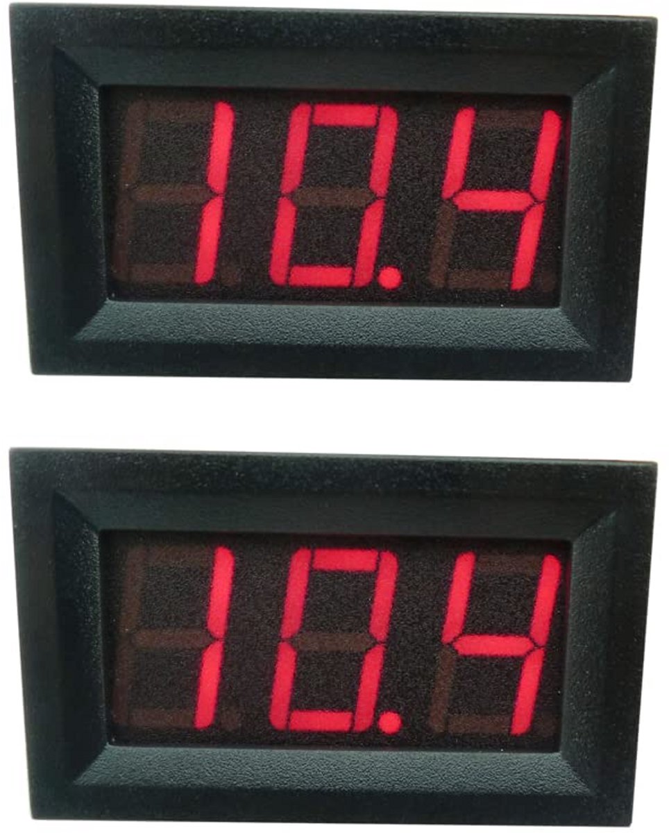 Digitale Voltmeter met LED Spanningsdisplay voor 3.2-30V Meting