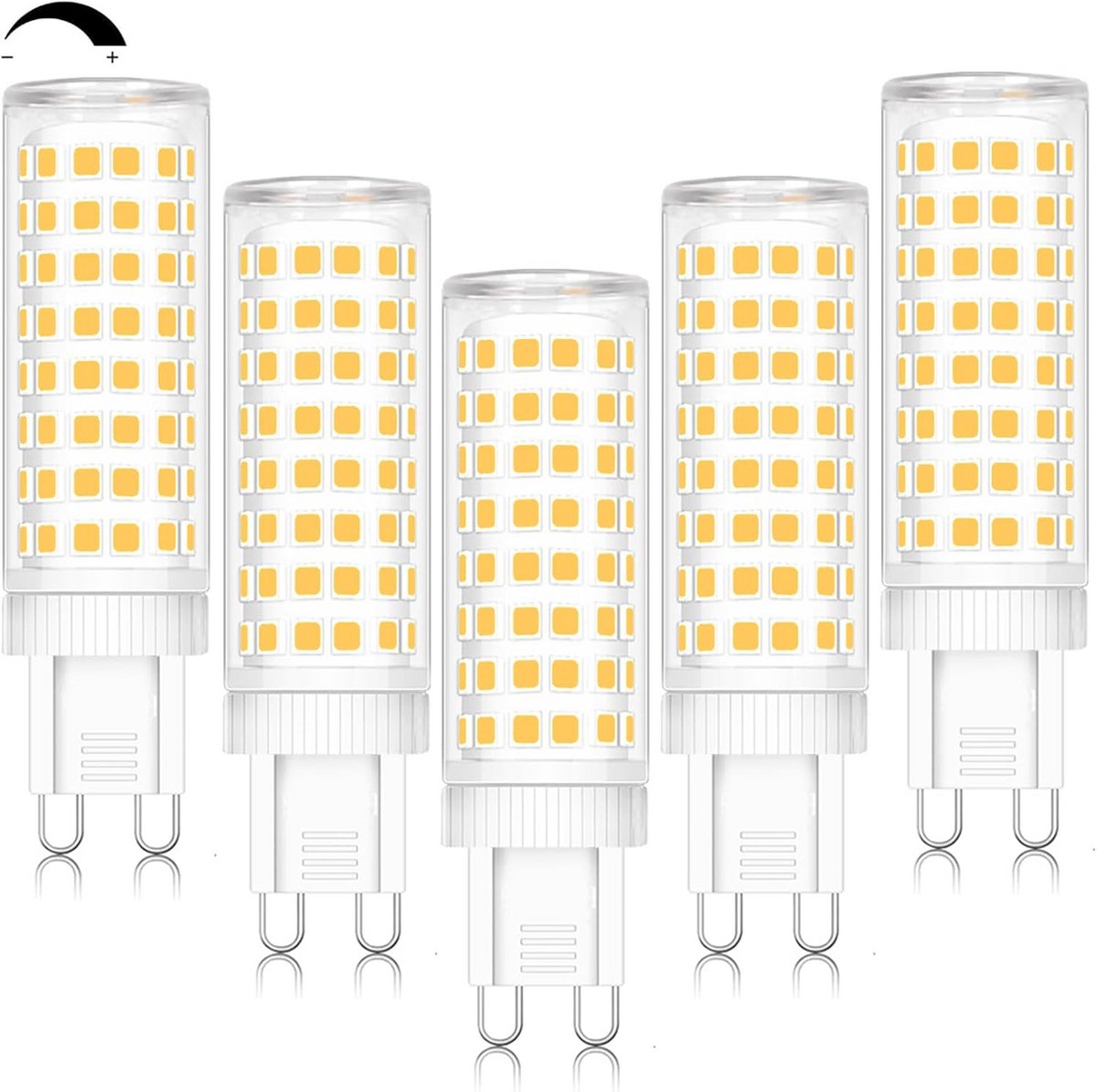 Dimbare G9 LED Lamp 10W Neutraal Wit 4000K Vervangt 100W Halogeen 5 Stuks