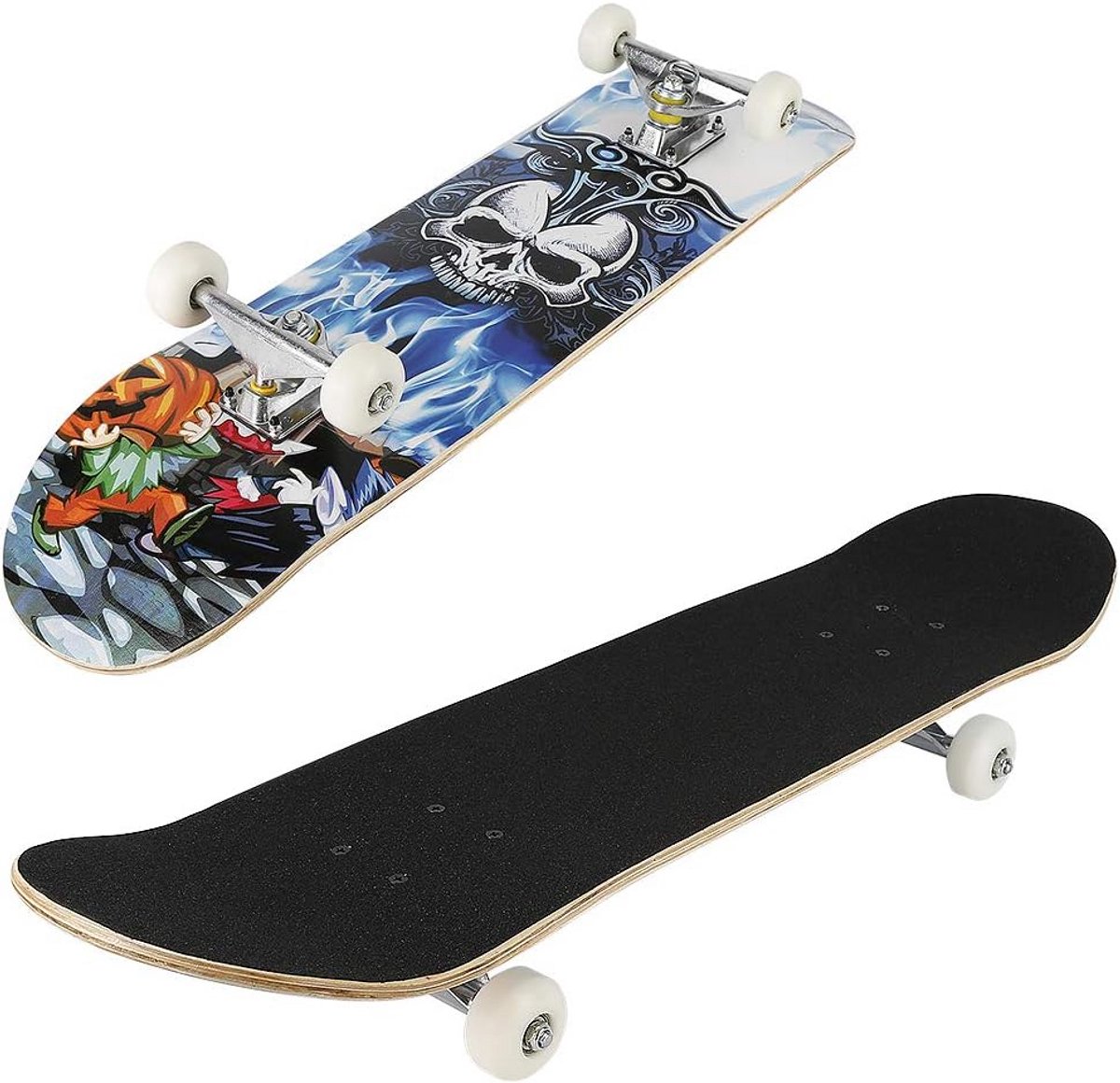 Compleet Skateboard voor Beginners en Tieners - 7 Lagen Esdoornhout & ABEC-7 Lagers