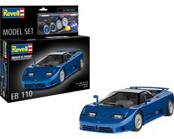 Revell Modelbouwpakket Auto - 67353 Bugatti EB 110 - Italiaanse Supercar - Auto - Model Set Plastic - 1:24 - Modelbouw