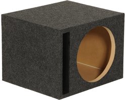 Subwoofer Behuizing - Woofer Box Basdoos - Auto Audio Upgrade - Geventileerd Ontwerp - 10 Inch - Zwart