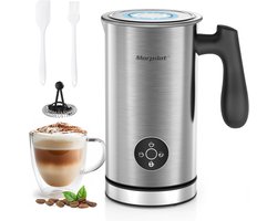 Elektrische Melkopschuimer voor Cappuccino en Warme Dranken - Roestvrij Staal