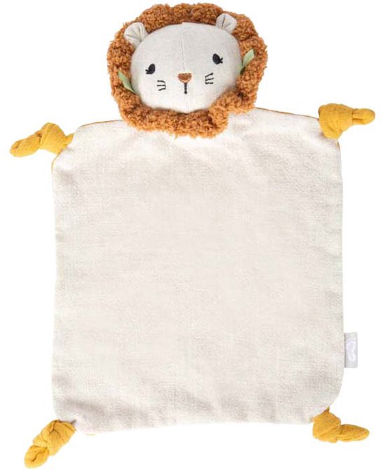 Small Foot - Stoffen Knuffeldeken Kleine Leeuw van Merkloos — afbeelding 2